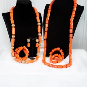 Adanne Coral Couple Set
