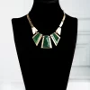 Oluchi Emerald Green and gold costume jewelery