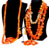 jagged coral couple set