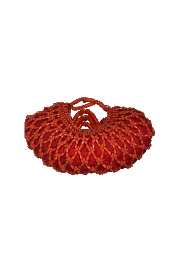 Osaretin beaded bridal purse
