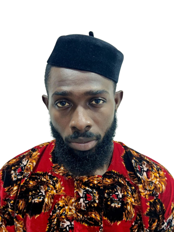 Men's Plain black traditional hat