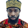 Velvet beaded Igbo hat for men