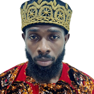 Velvet beaded Igbo hat for men