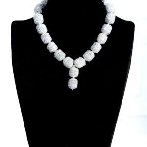 Dunni Silver Costume Necklace