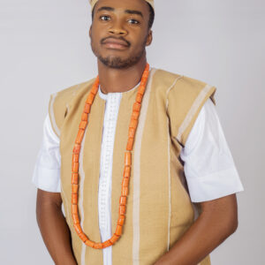 Men's Aso Oke Coat