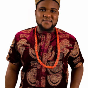 Jidenna wine Isiagu men's shirt