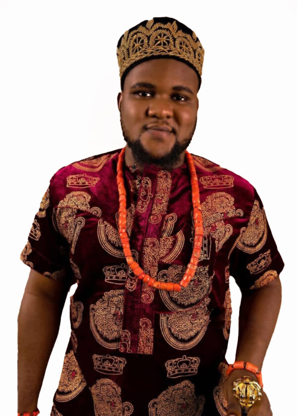 Jidenna wine Isiagu men's shirt