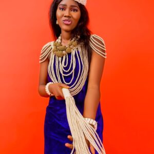 Osamudiamen Benin white coral combo