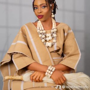 Foyeke Oleku Yoruba women's Aso-oke combo