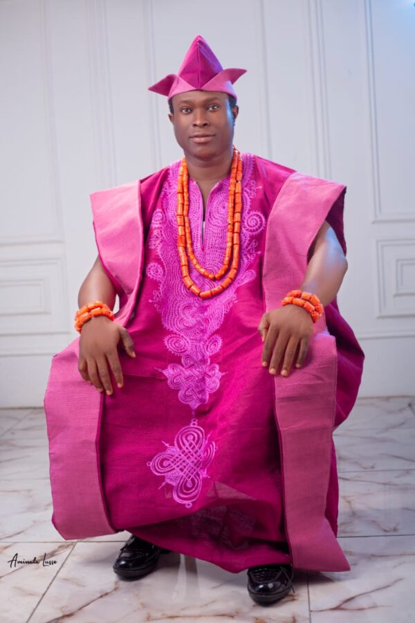 Olagoke Yoruba Men's Traditional Apparel