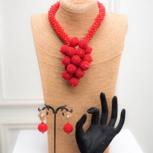 Adaolisa pepper red choker set
