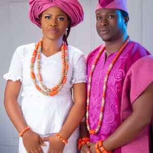 Olayeni Yoruba Couple Aso-oke Combo