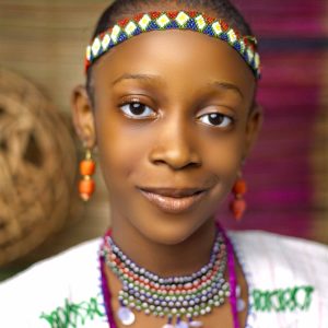 Fulani girl costume