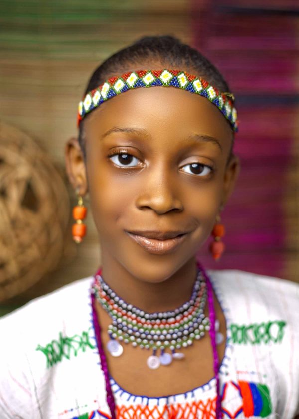 Fulani girl costume