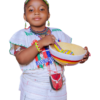 Fatimah, Fulani girl combo costume.