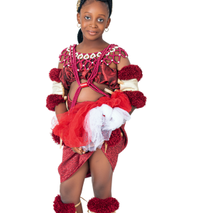 Effiong Efik little girls costume