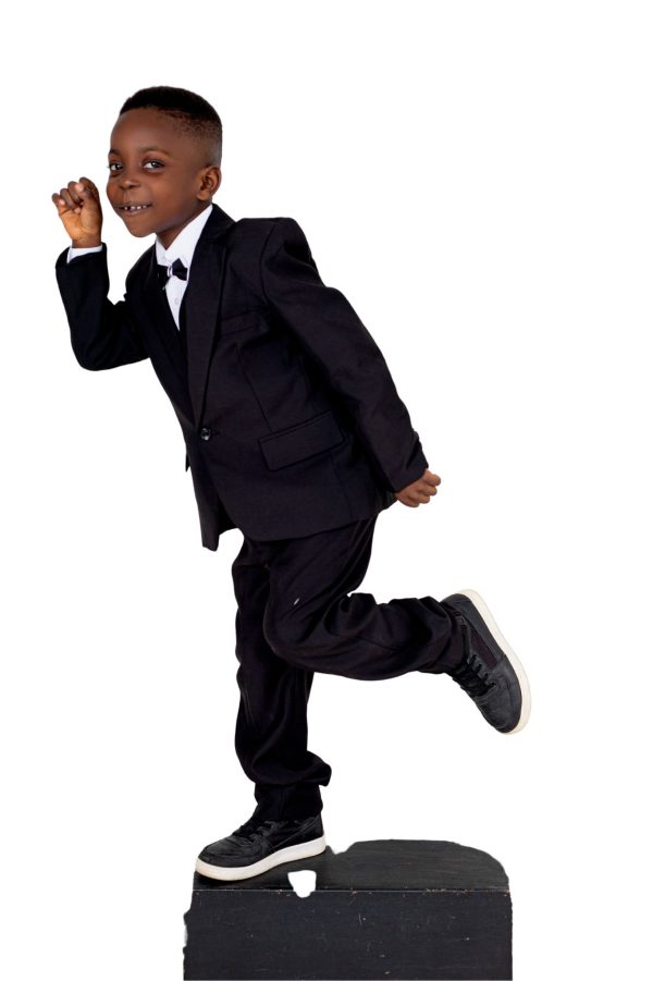 Henry Black Boys Suit