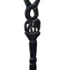 Black Elephant Wooden Staff / Walking Stick