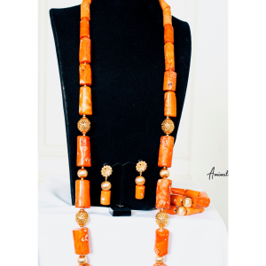Tengi Coral Bead Set