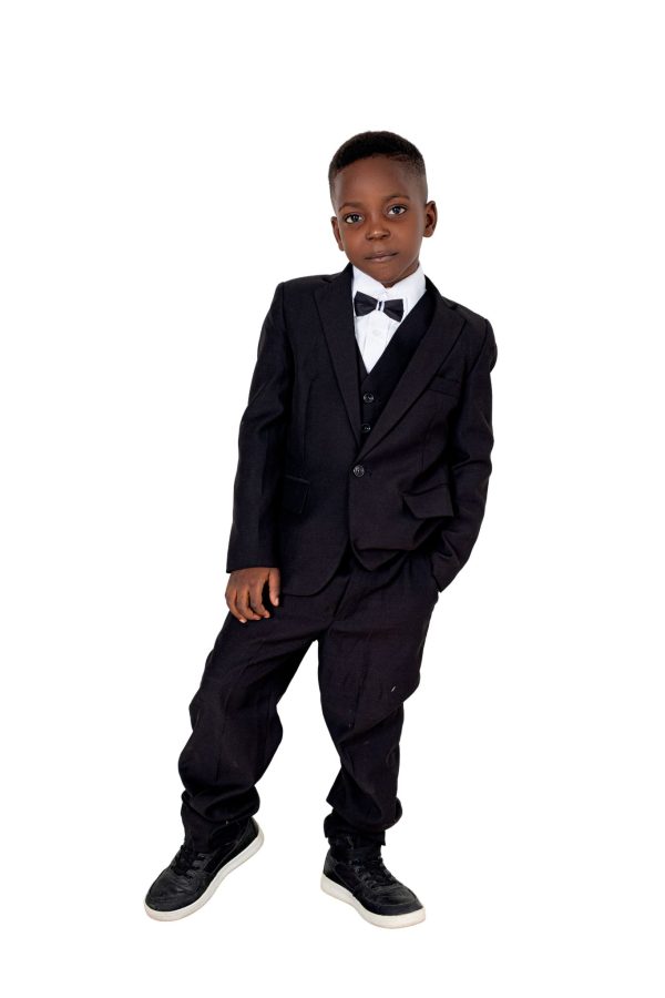 Henry black boys suit