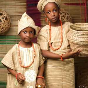 Olajuwon Girl Aso Oke