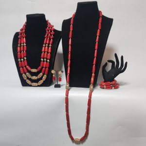 Oritselaju Pepper Red Couple set Coral