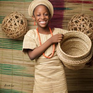 Olajuwon Girl Aso Oke