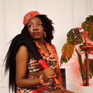 Ngozi Igbo Maiden Skirt and Boob Tube (red)